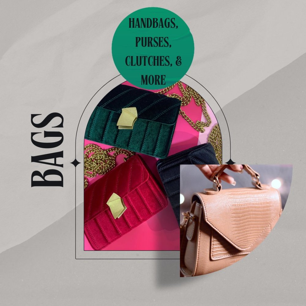Bags, purses, Messenger Bags, Clutches, Backpacks